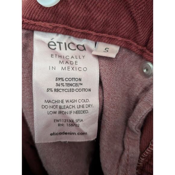 NWT Etica Sepia Cami Halter Jumpsuit Size Small Sustainable Women’s One-Piece - Picture 9 of 10